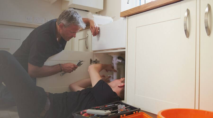 Professional burst pipe repair services in Oriska, ND